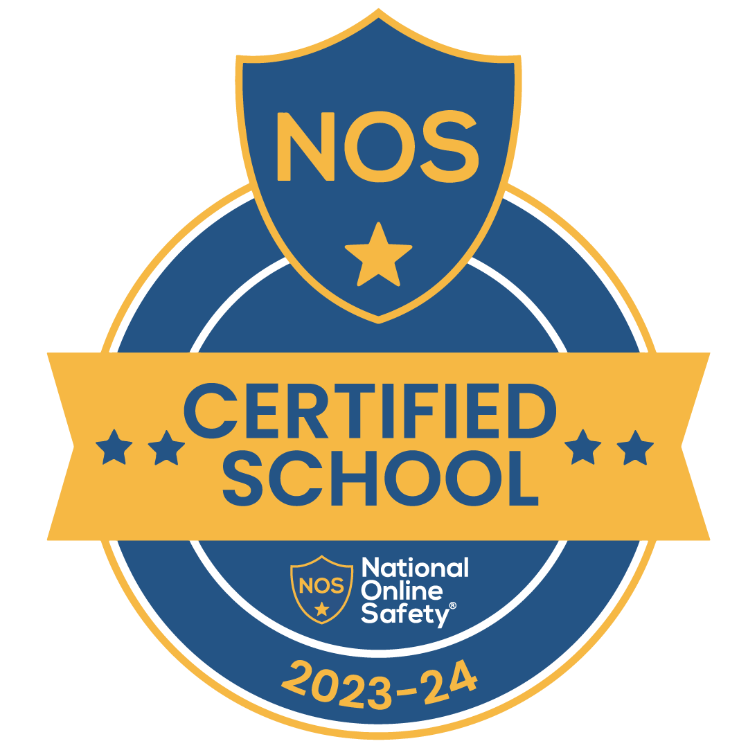 National Online Safety Certified School 2023-24 badge